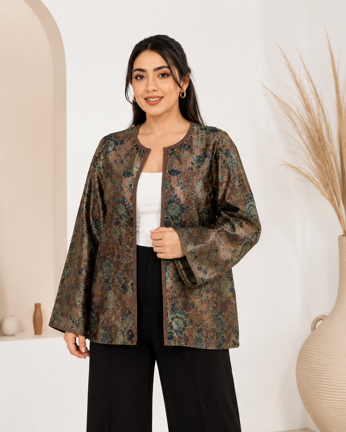 Veste Émeraude Royale