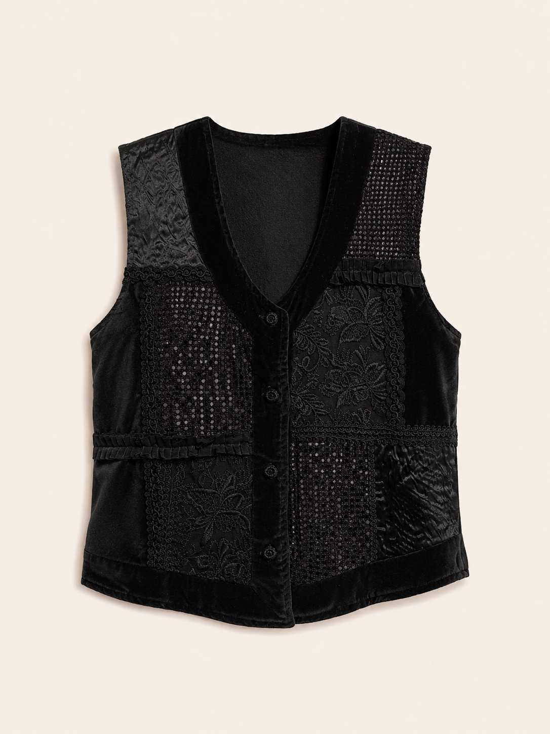 Gilet Noir Héritage