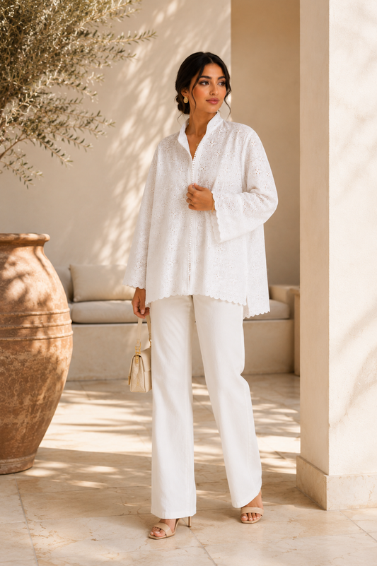 Chemise Broderie Anglaise