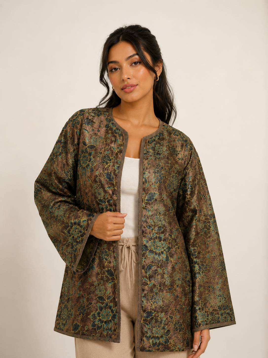 Veste Émeraude Royale