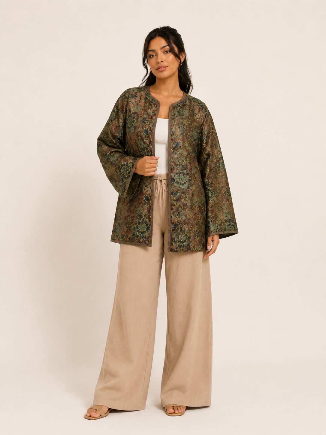 Veste Émeraude Royale